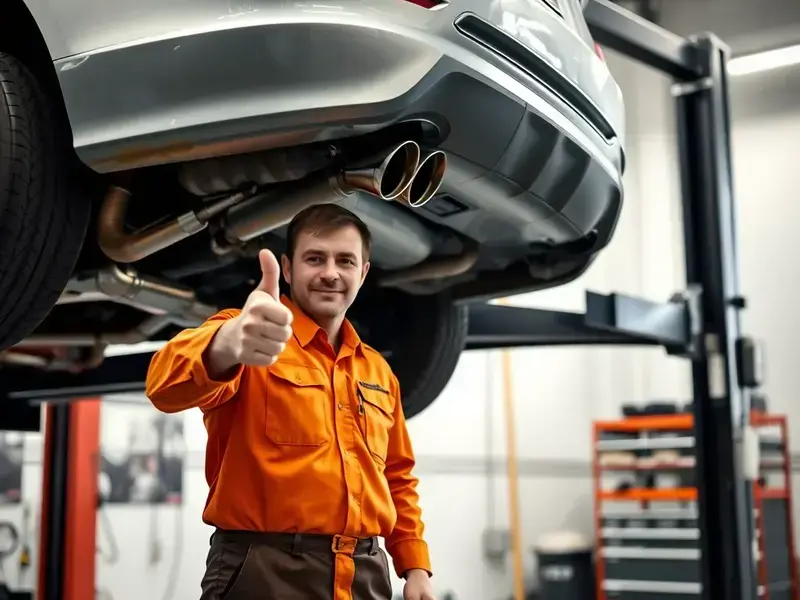 Complete exhaust installation finished